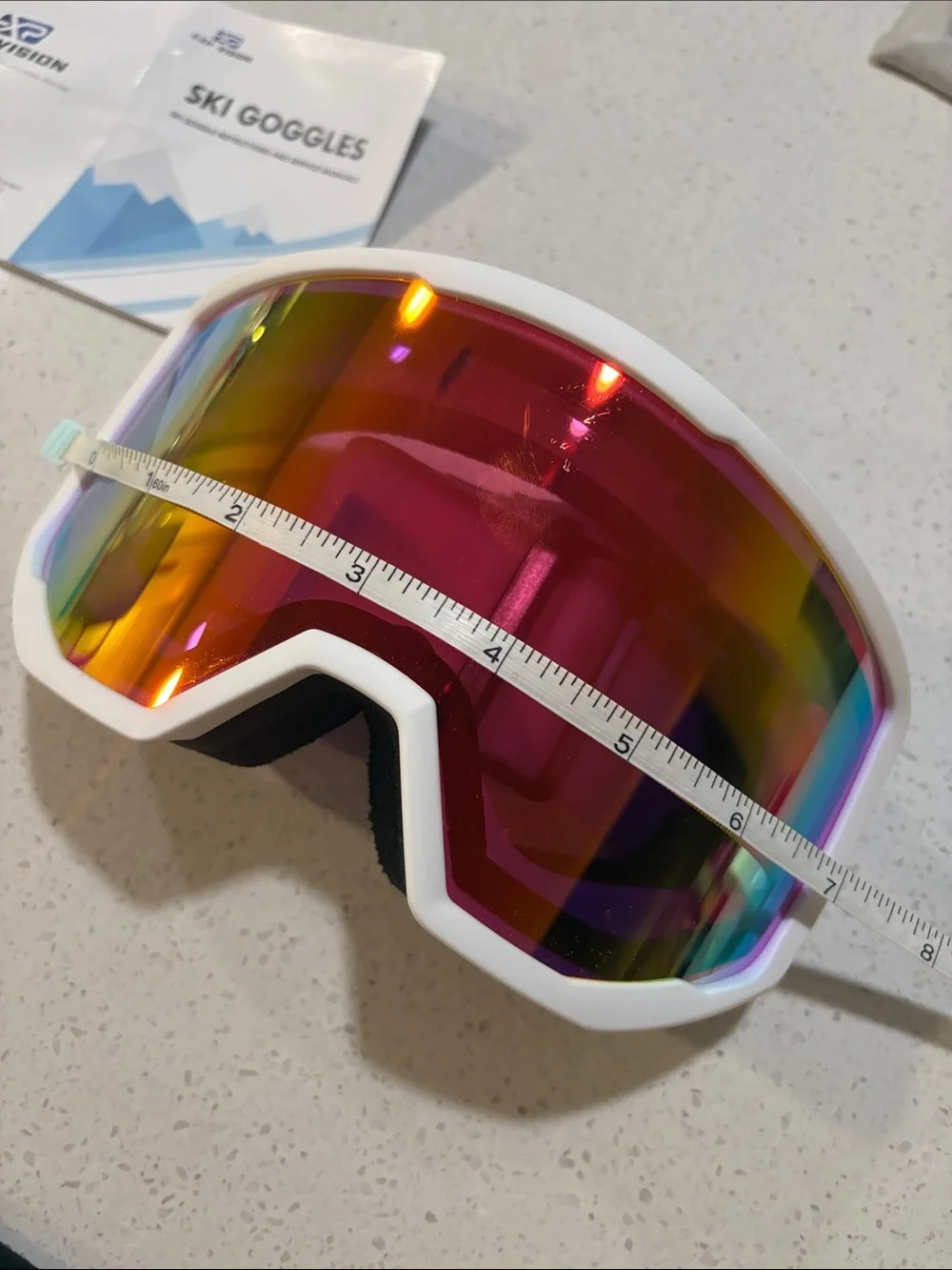 Ski Goggles - Teal/Blue